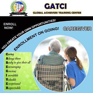 Caregiving Infant and Adult & Nursing Assistant Basis and Advanced